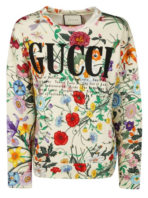 red gucci sweatshirt flowers|Gucci sweatsuit men's.